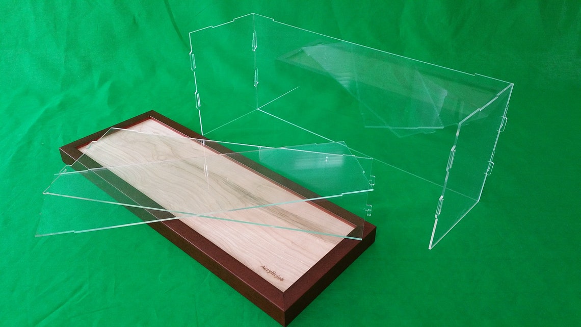 17 1/2 X 10 X 18 Table Top Acrylic Display Etsy