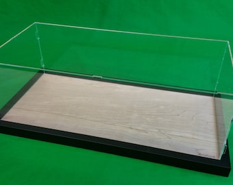40"L X 28"W X 15"H Clear Acrylic Table Top Display Case Showcase Organizer Cabinet