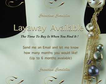 LAYAWAY PAYMENT PLAN  Creation Cordelia