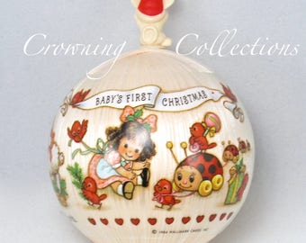 1984 Hallmark Babys First Christmas Ornament Girl Satin Ball Unbreakable Mouse 1st Pink Vintage Keepsake Rare Htf Bulb 1984 Hallmark Babys First Christmas Ornament Girl Satin Ball Unbreakable Mouse 1st Pink Vintage Keepsake Rare Htf Bulb