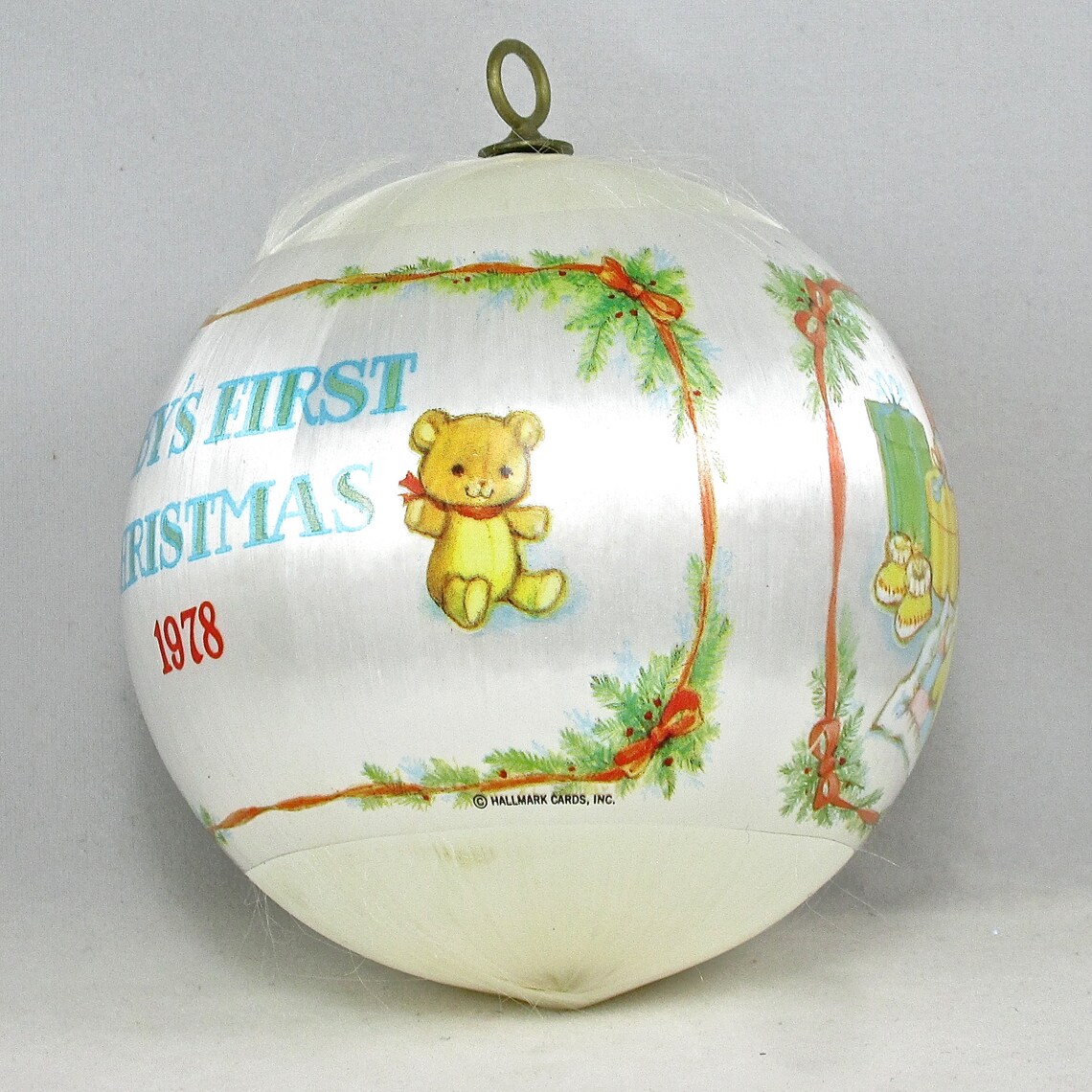 1978 Hallmark Baby's First Christmas Ornament Keepsake Etsy