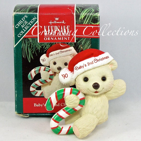 baby's 2nd christmas ornament