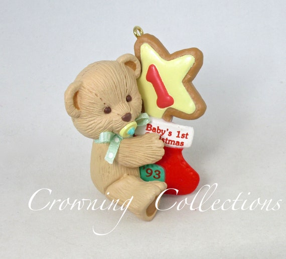 1993 baby's first christmas ornament