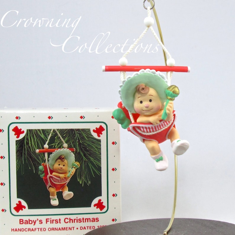 1987 Baby's First Christmas Ornament 