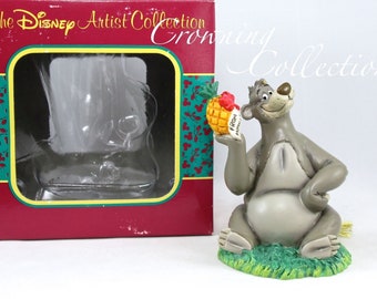 Disney Parks Baloo The Jungle Book Ornament Artist Collection Mowgli Gift Bear Pineapple Christmas Vintage Tailspin MIB