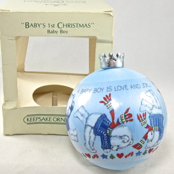1983 baby's first christmas ornament