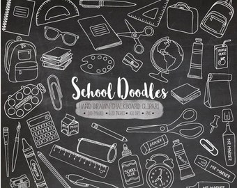 Chalkboard doodle | Etsy