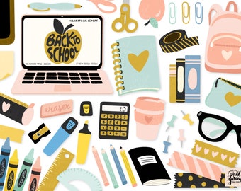 Schule Clipart Stift Etsy