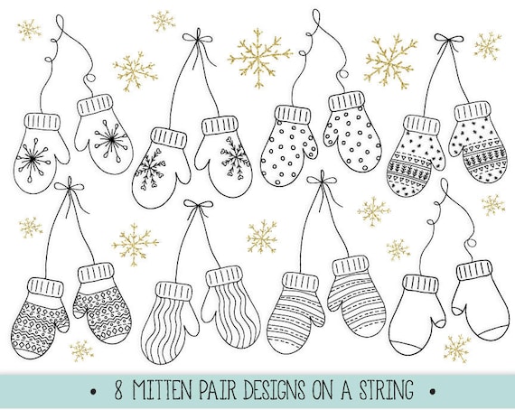 mitten clipart