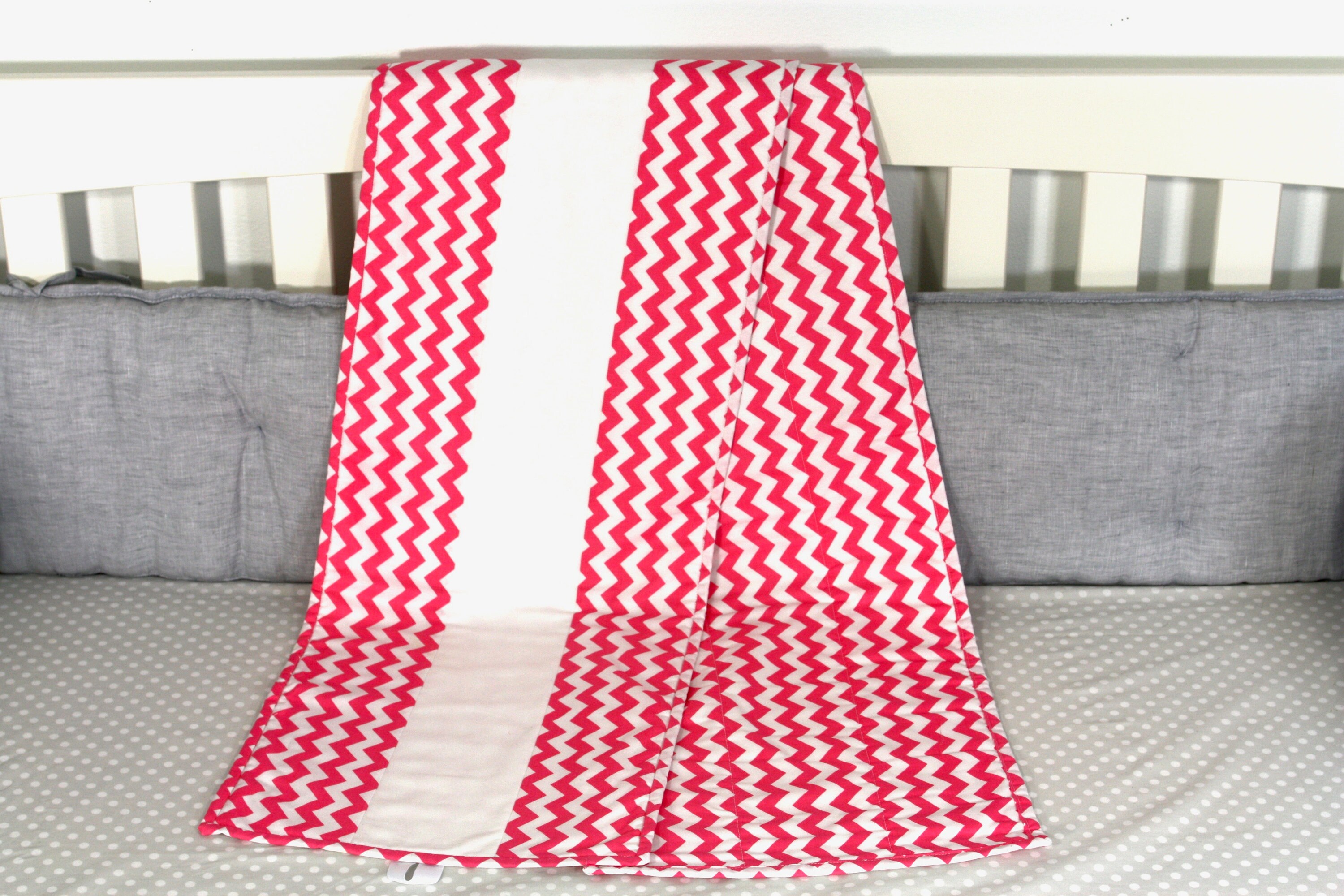 Growth Chart, Fabric Growth Chart, Handmade Growth Chart, Pink Growth