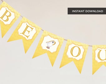 Be Our Guest Banner - Etsy
