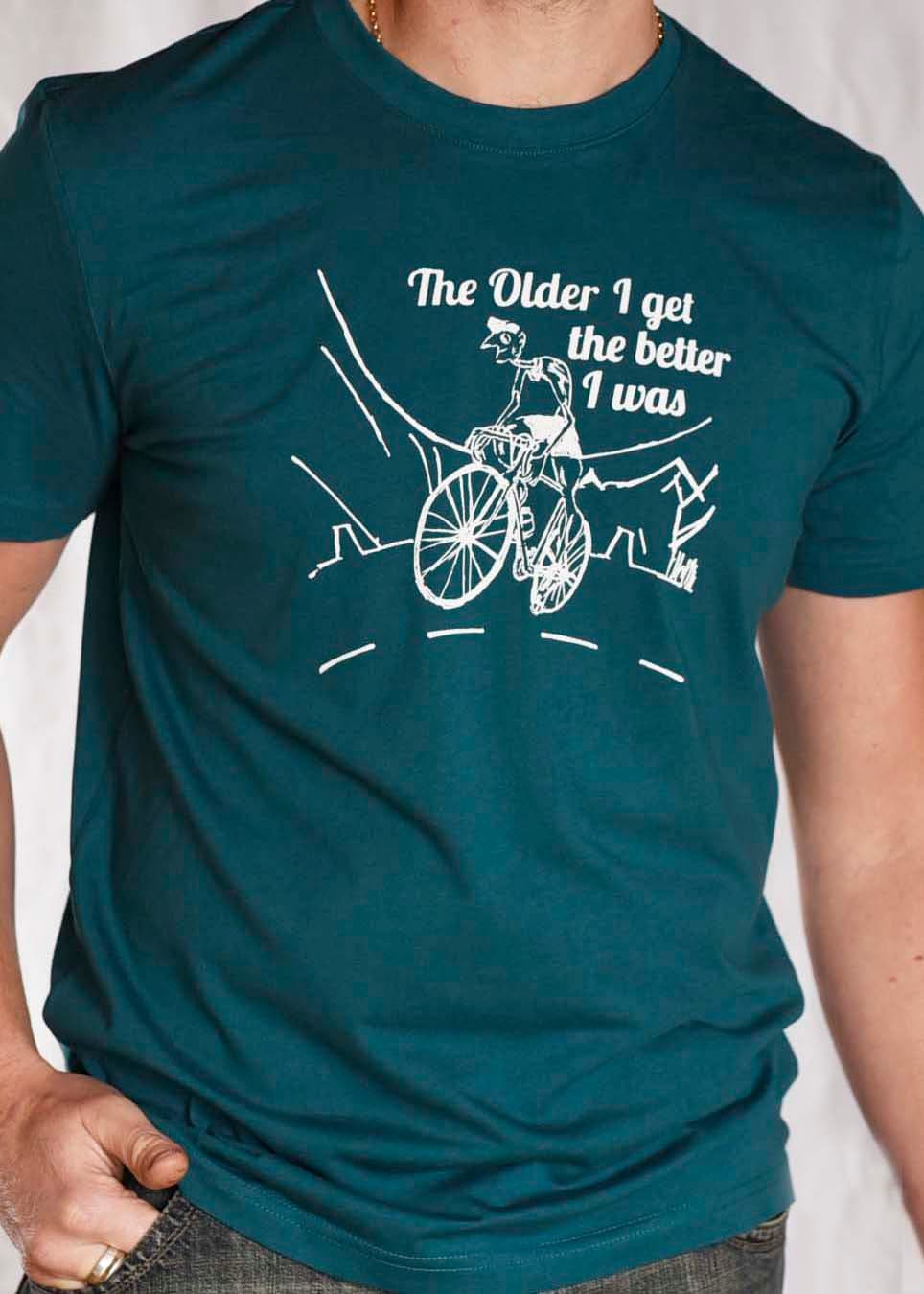 Onkel eller Mister Misbrug melon The OLDER I Get the Better I Was... Funny Cycling T-shirt - Etsy