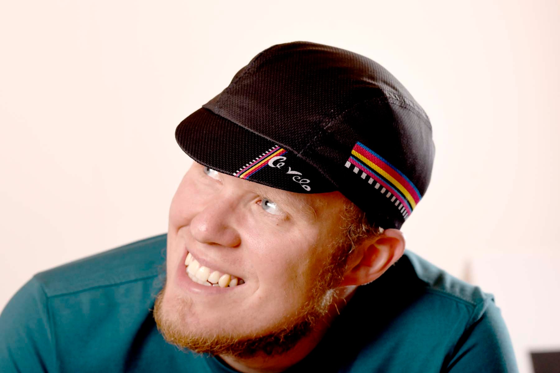funky cycling caps