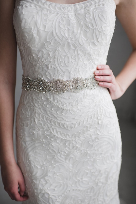 etsy bridal belt
