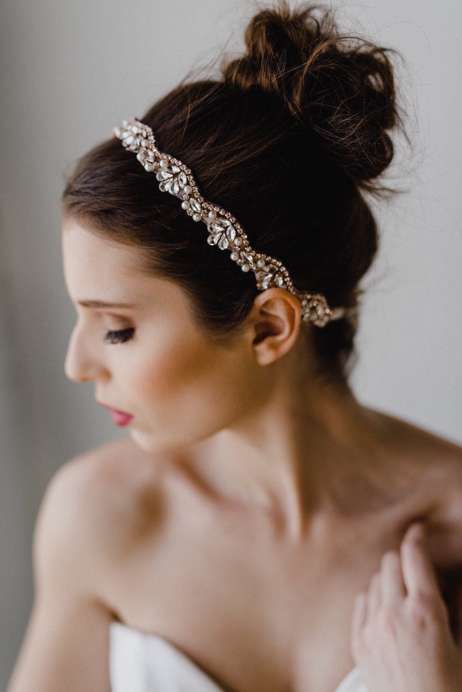 Adelaide Pearl Headpiece