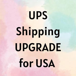 Shipping Upgrade - UPS Shipping