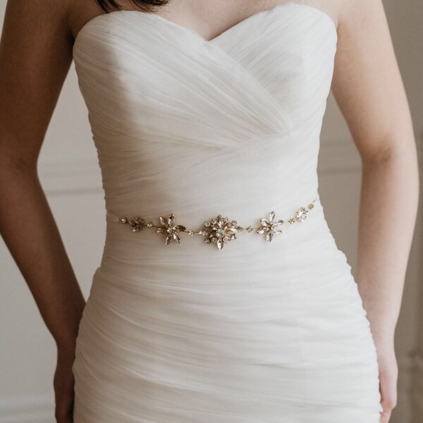 Gold Wedding Belt - Etsy