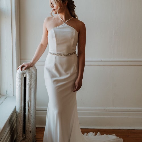 Opal Bridal Sash | Opal Wedding Dress Sash | Crystal Beaded Bridal Sash | Opal Bridal Belt | Rhinestone Bridal Sash sales | Aurora Sash
