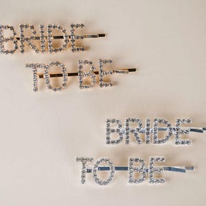 Bachelorette Party Gift | Bridal Shower Gift | Bride to Be Hair Pins | Gift for Bride | Wedding Hair Clips | Hair Clips for Bridal Shower