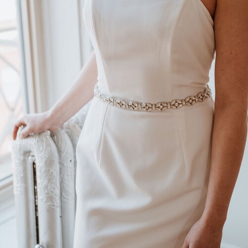 Opal Bridal Sash | Opal Wedding Dress Sash | Crystal Beaded Bridal Sash | Opal Bridal Belt | Rhinestone Bridal Sash sales | Aurora Sash