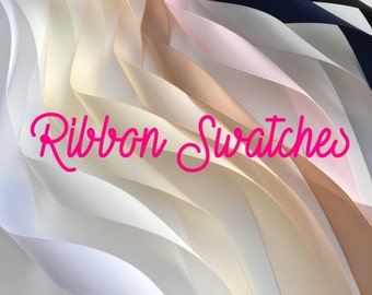 Ribbon Swatches - Ribbon Samples