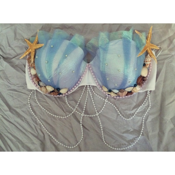 Blue Mermaid Bra