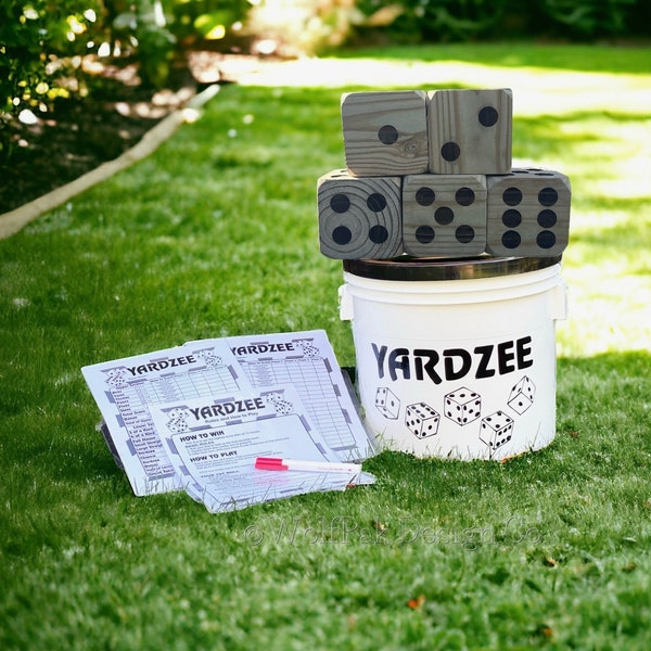YARDZEE | Party game | Dice game | family game night | outdoor games |kids | Toys
