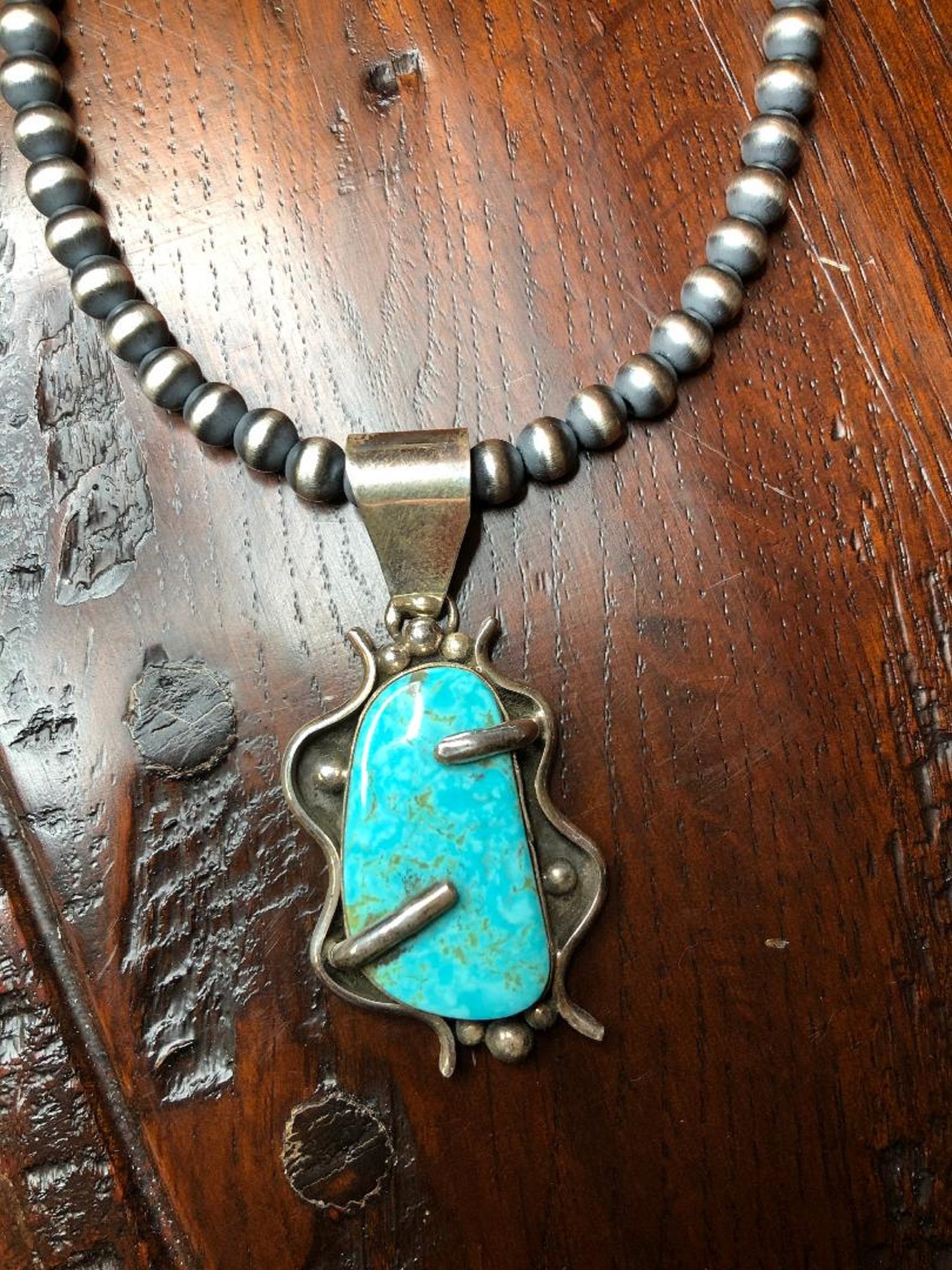 6mm navajo pearl necklace