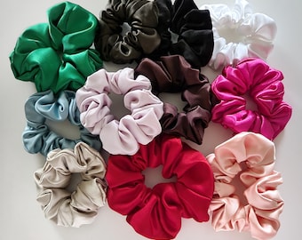 Silk Scrunchies - Hair tie - Hair accessories