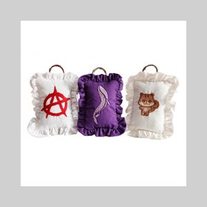 custom kpop mini pillow keyring, personalized kpop keychain