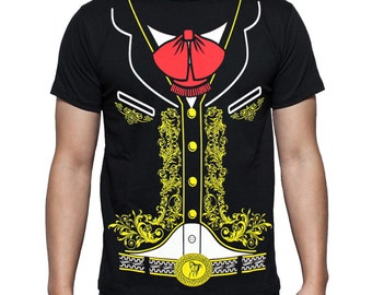 T-shirt Limited Edition Mexican Mariachi — Cinco De Mayo Ou Halloween — Tailles S à 3XL
