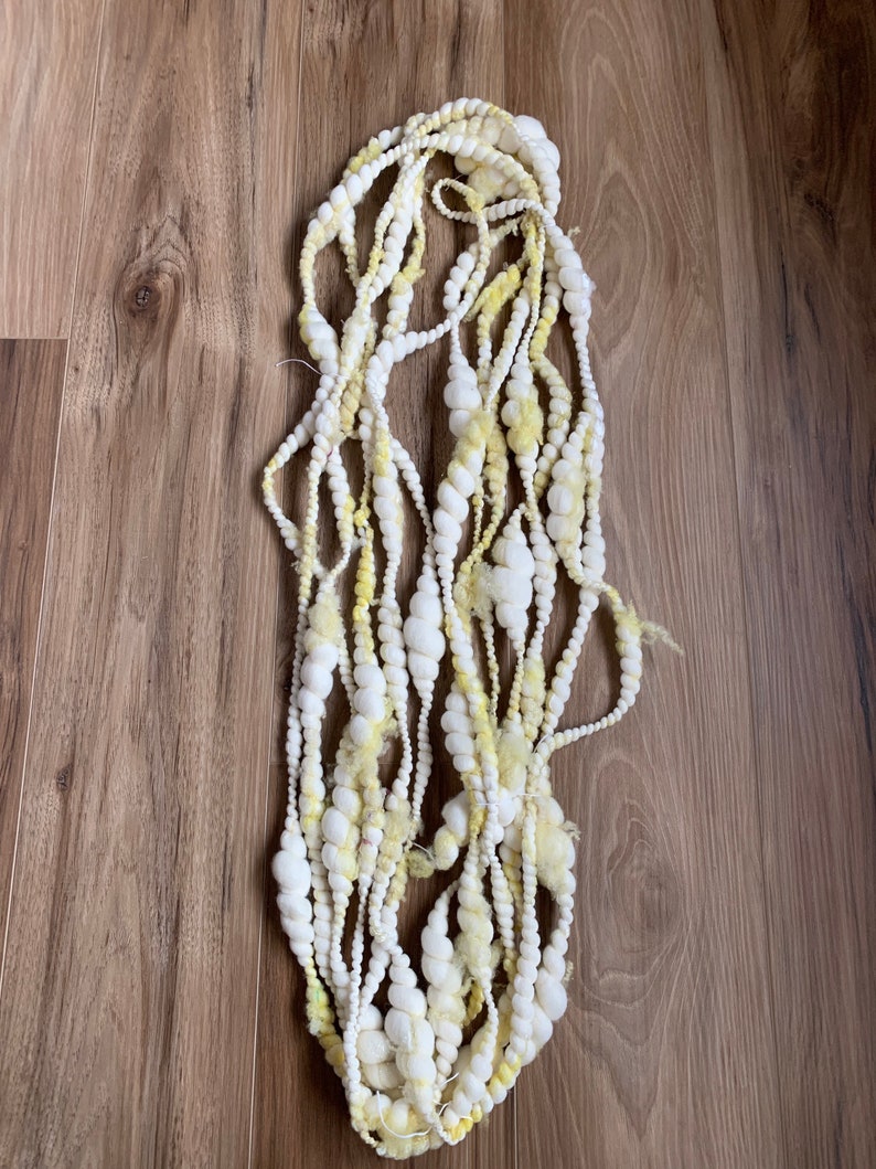 Handspun Art Yarn / Lock Yarn / Lamb Locks / Art Yarn / Bulky Etsy