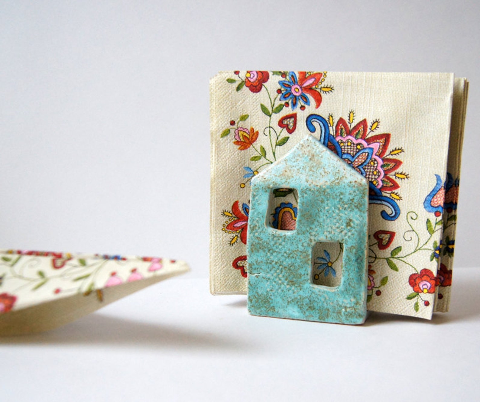 Napkin Holdertin House sponge Holderhousewarming Etsy