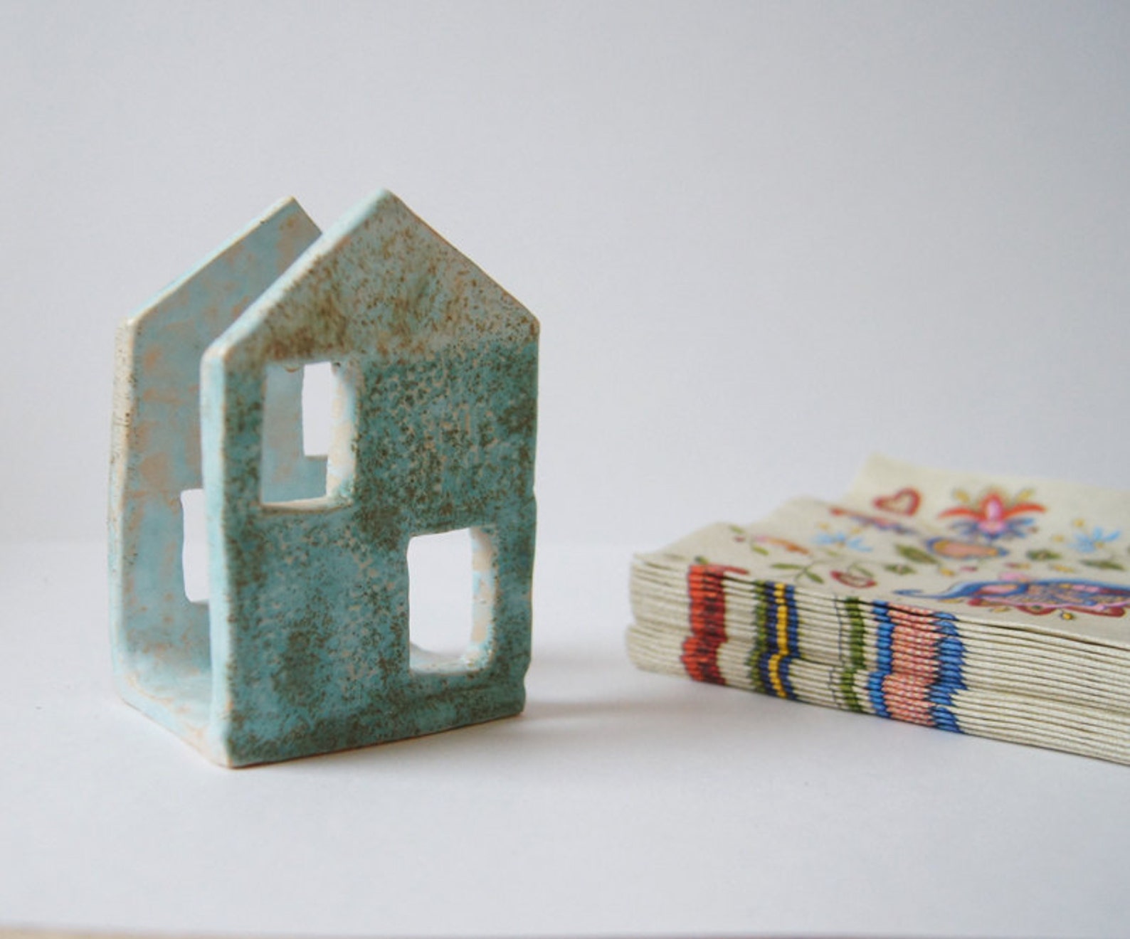 Napkin Holdertin House sponge Holderhousewarming Etsy