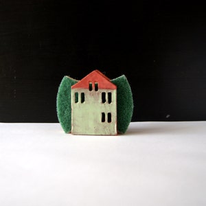 Napkin Holder-Sponge Holder-Ceramic House-Ceramics And Pottery-Housewarming Gift image 4