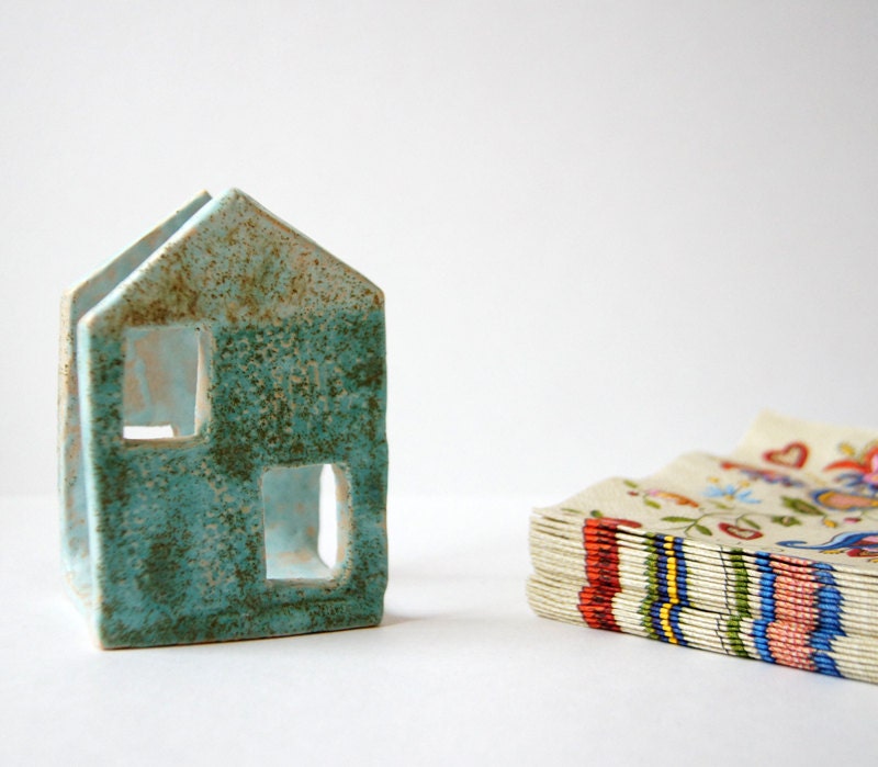 Napkin Holdertin House sponge Holderhousewarming Etsy