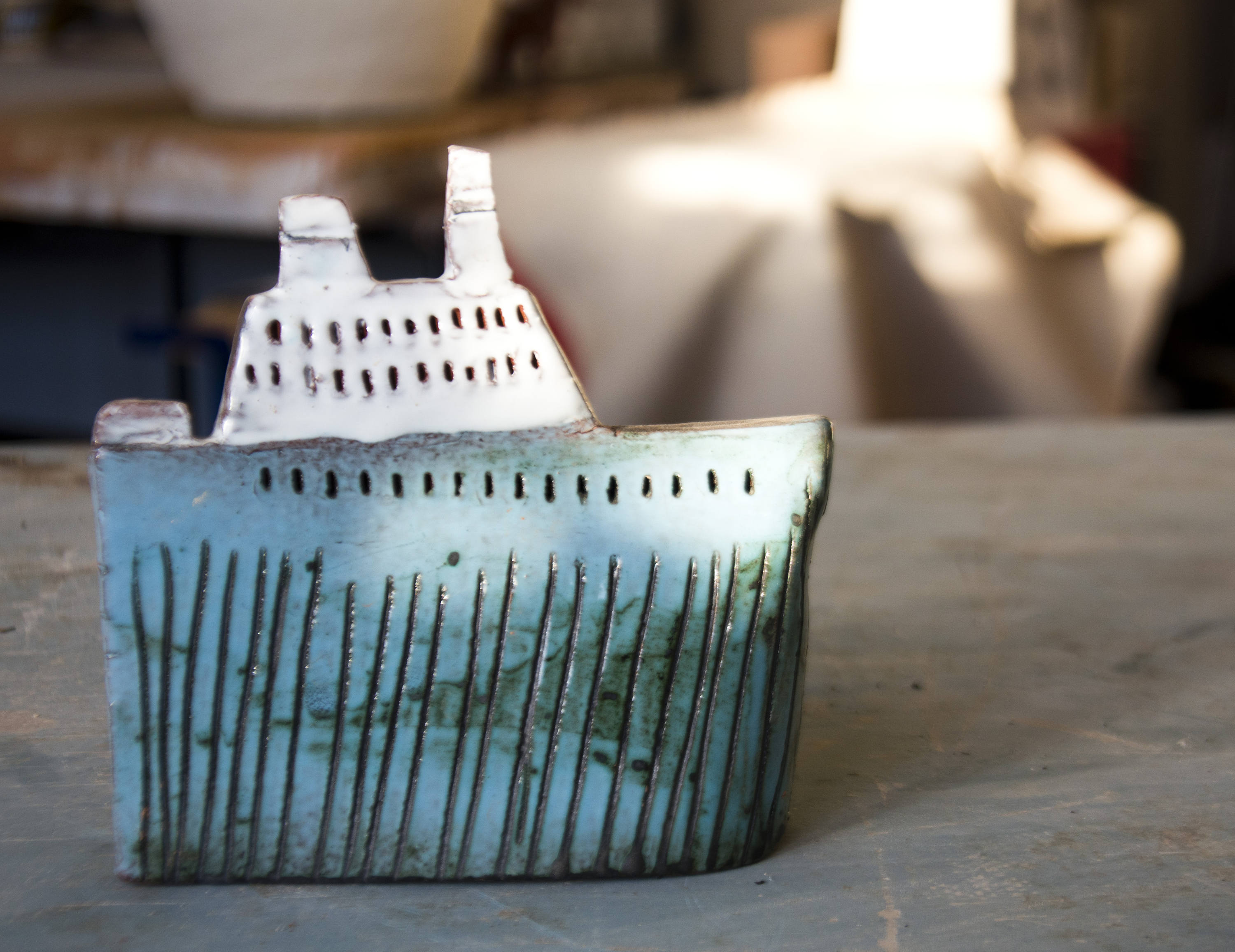 Ceramic Shipminiature Boatmodel Shipnautical Decorocean Etsy Canada