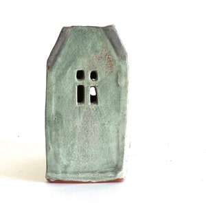 Pencil Holder-Candle Holder-Ceramic Village-Ceramic House-Christmas Gifts image 8