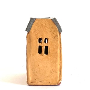Pencil Holder-Candle Holder-Ceramic Village-Ceramic House-Christmas Gifts image 5