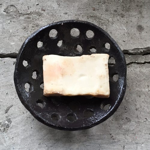 Black Ceramic Soap Dishceramic Soap Dishpottery Soap Etsy