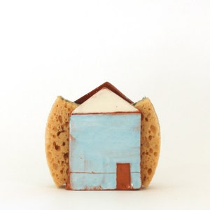 Sponge Holder-Napkin Holder- Tin House-Ceramics And Pottery