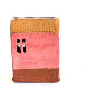 Pencil Holder-Candle Holder-Ceramic Village-Ceramic House-Christmas Gifts image 9