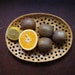 Yellow fruit bowl main image 1