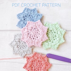 Crochet Pattern, face scrubbie pattern, crochet face cloth pattern, PDF download, Crochet face scrubbie pattern