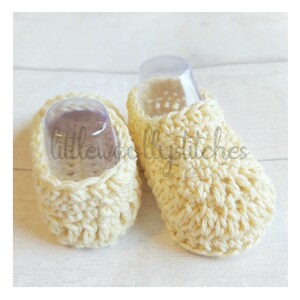 Crochet Pattern, crochet baby pattern, baby bootie pattern, photo tutorial, mary jane bootie pattern, baby crochet pattern, crochet tutorial image 5