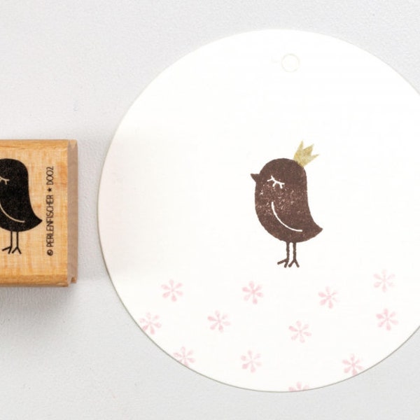 Stamp | Vogel Dame | Bird lady