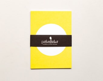 5 Postkarten | Dot Gelb