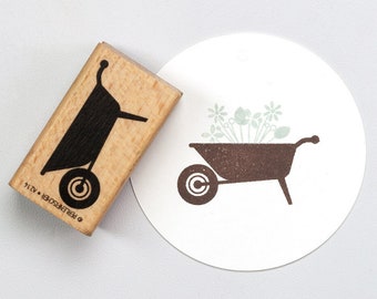 Stamp | Schubkarre | Wheelbarrow