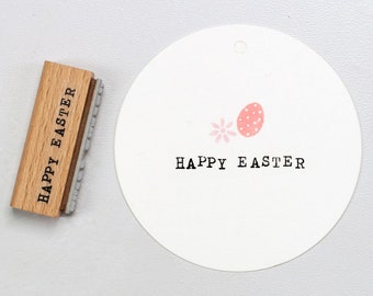 Stamp | Happy Easter in line