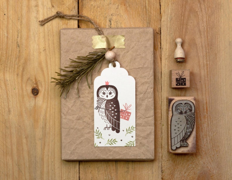 Stamp Waldkauz Tawny Owl image 6